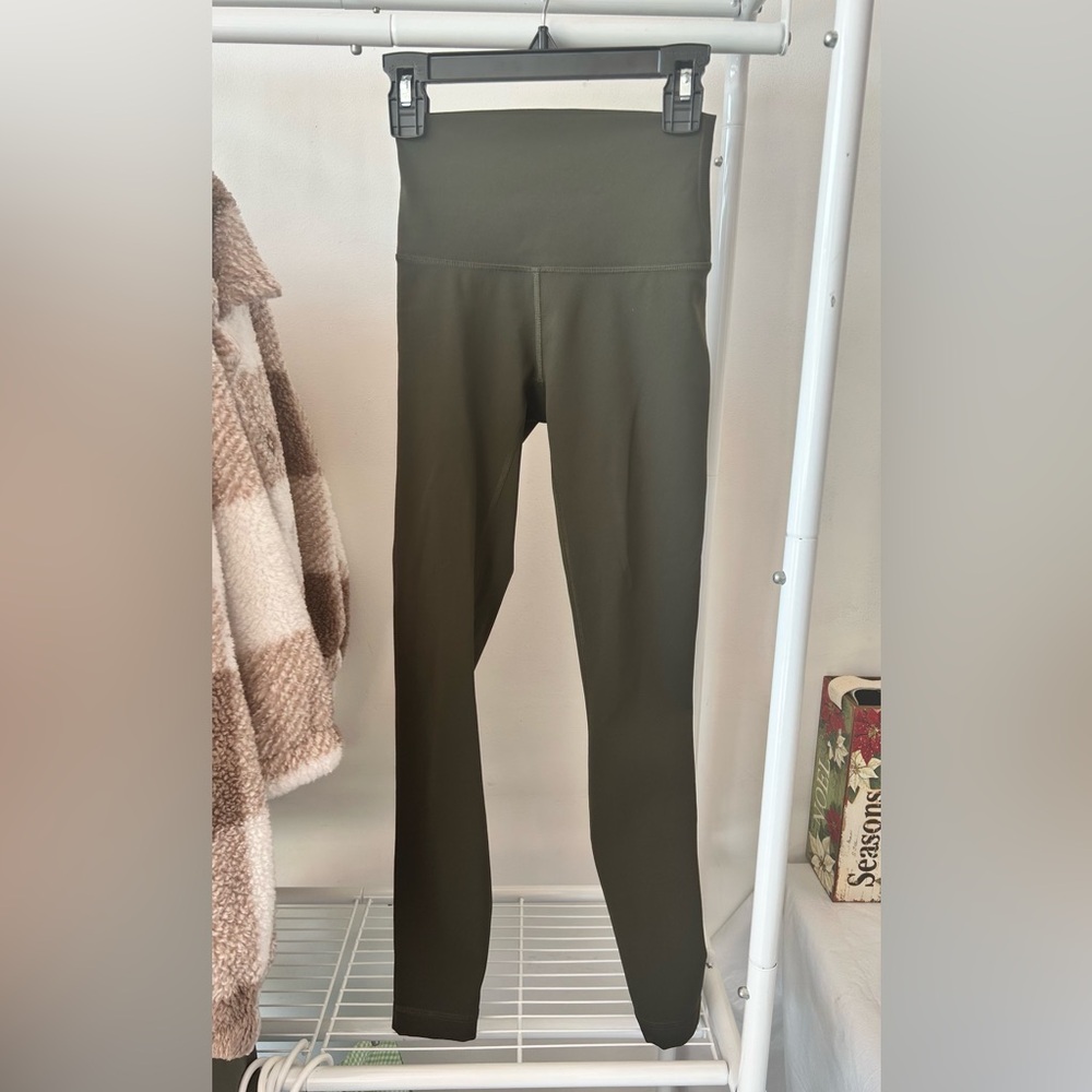Lululemon Athletica Dark Green Leggings
